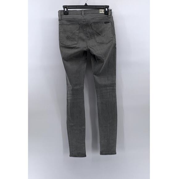 HUDSON Women's Light Gray Denim Super Skinny Midrise Natalie Jeans SZ 25 - Picture 2 of 12